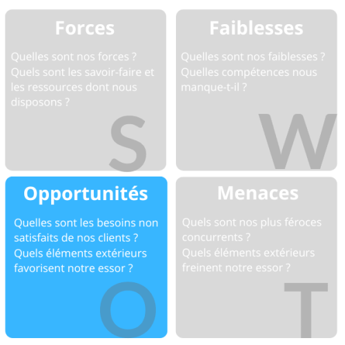 S.W.O.T : opportunités externes