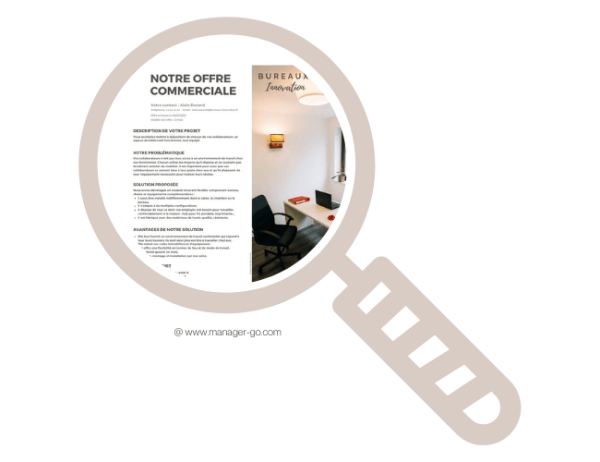 Offre commercial - modèle et exemple